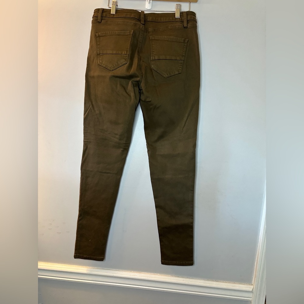 Wishlist Olive Green Biker Pants - Picture 3 of 4